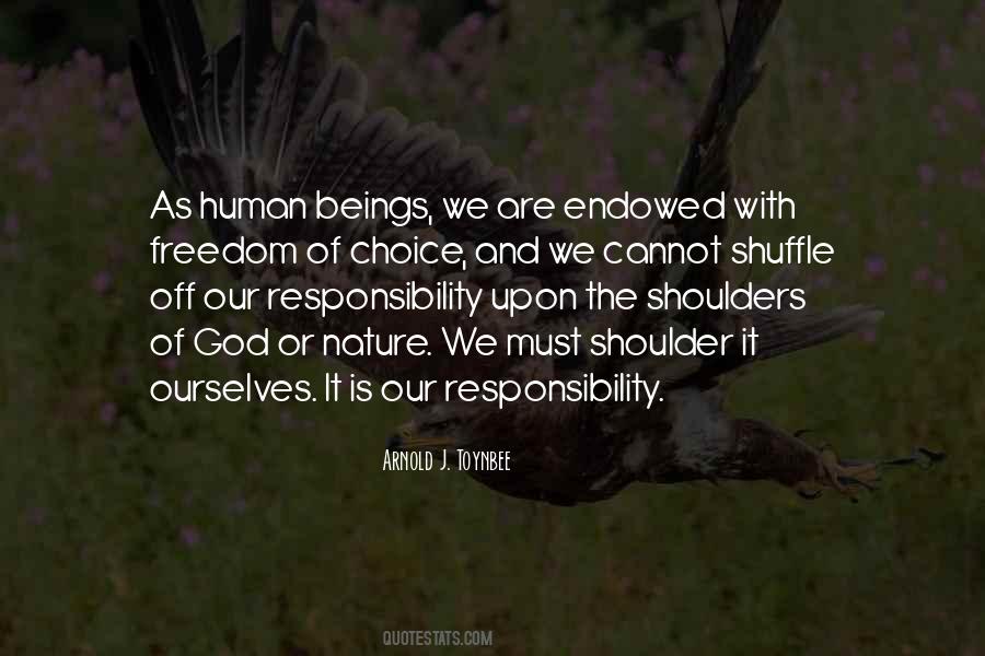 Freedom Responsibility Quotes #1763137