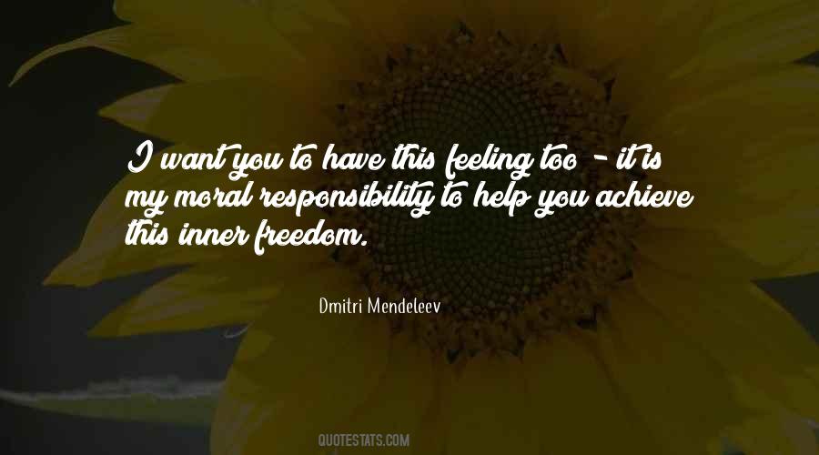 Freedom Responsibility Quotes #314925