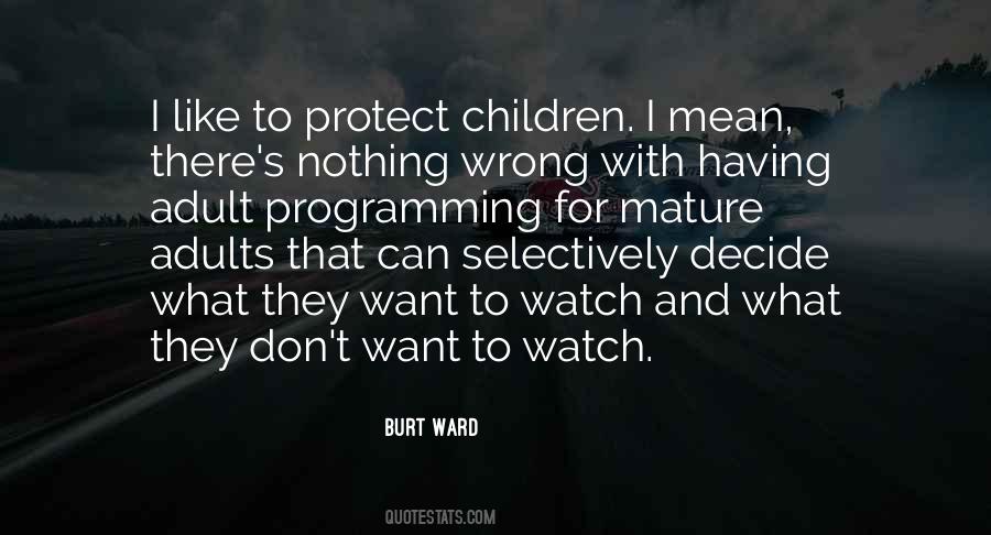 Protect Children Quotes #306816