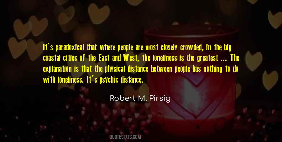 Physical Distance Quotes #429502