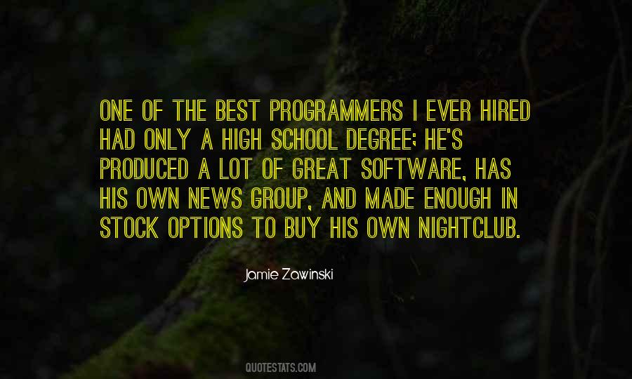 Quotes About Software Programmers #1653161