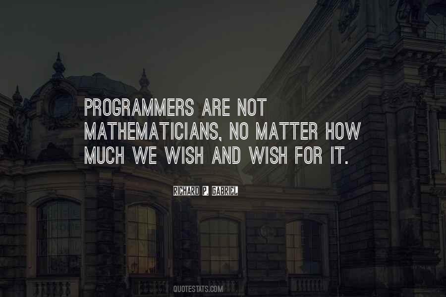 Quotes About Software Programmers #288482