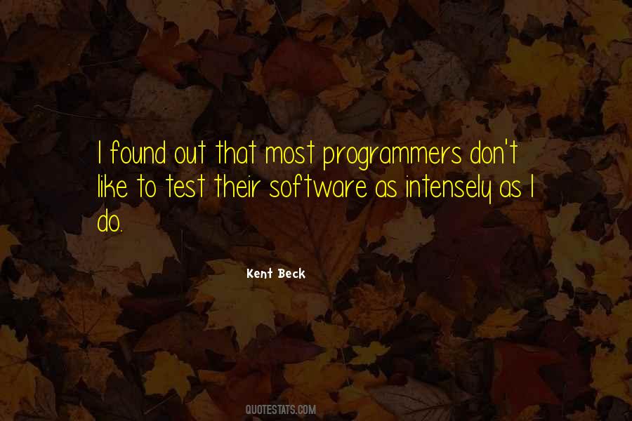 Quotes About Software Programmers #624069