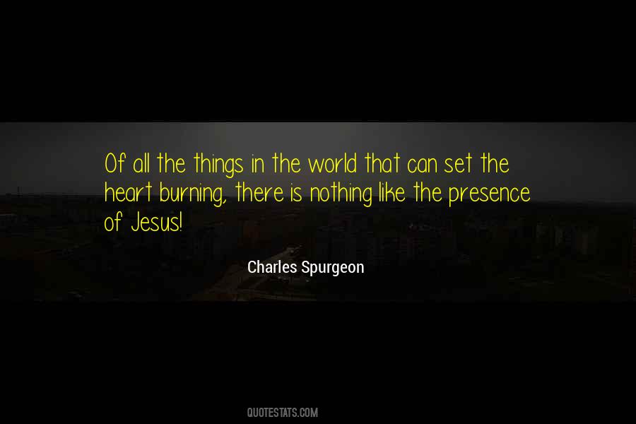 The World Is Burning Quotes #54939