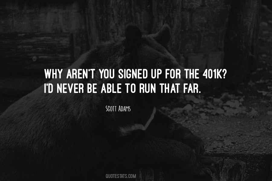Why Run Quotes #1822111