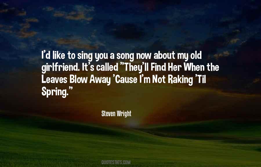 Blow Away Quotes #1109953
