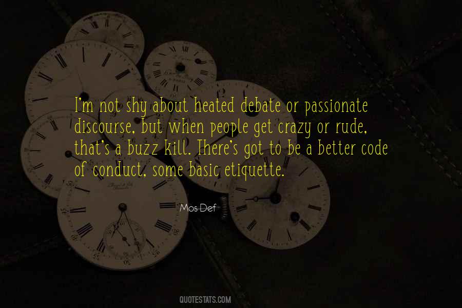 Not To Be Rude Quotes #1233318