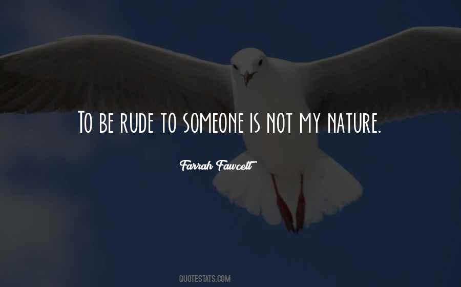 Not To Be Rude Quotes #1288265