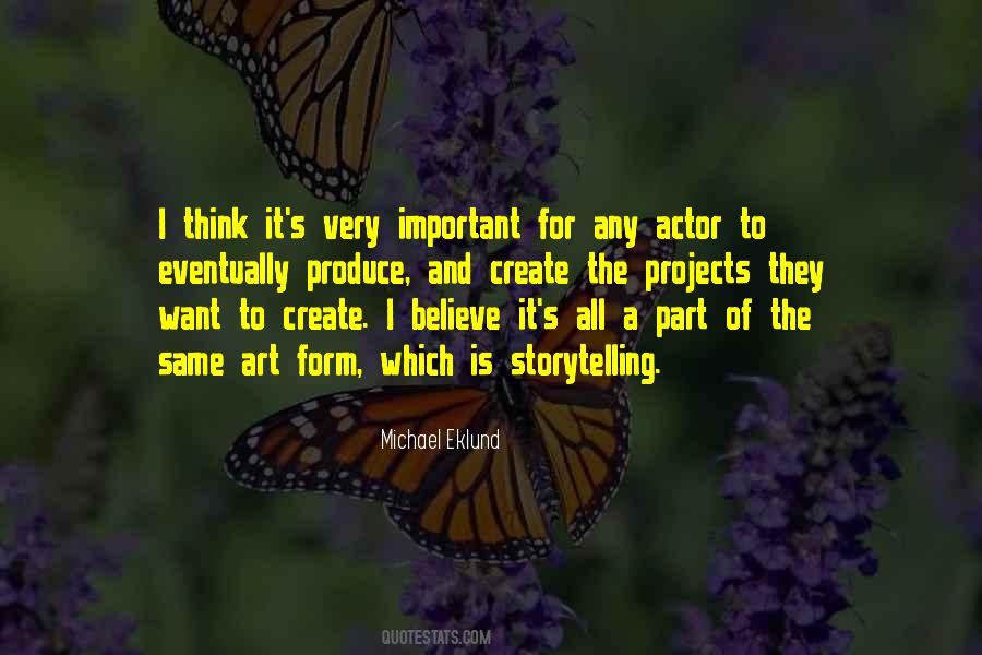 Art Of Storytelling Quotes #1210632