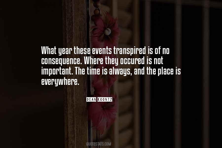 Time Is Not Important Quotes #406856