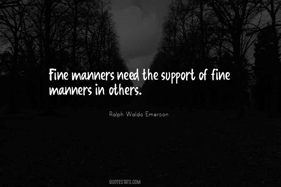 Best Manners Quotes #85612