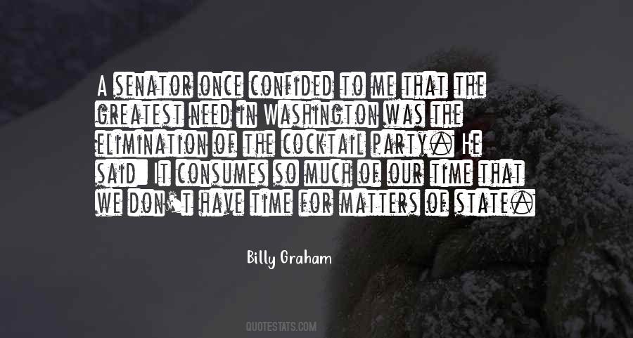 Senator Graham Quotes #924423