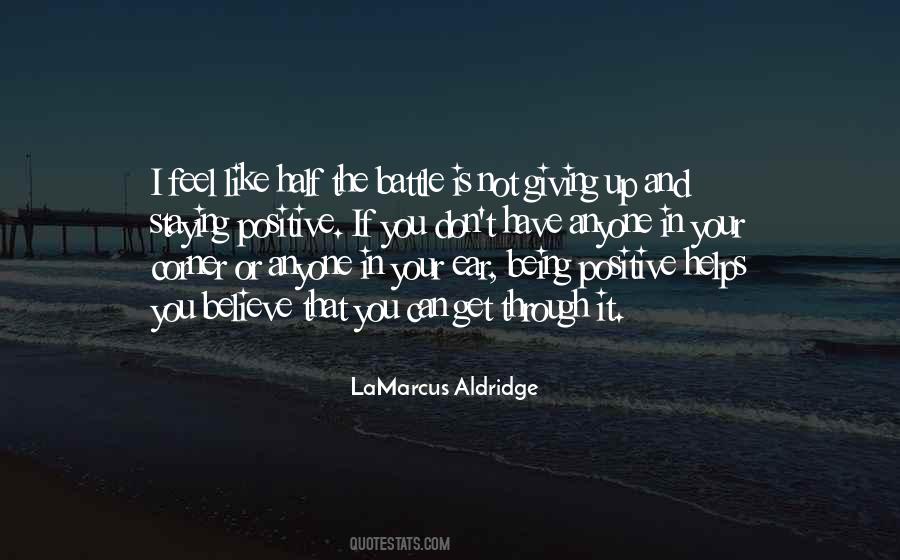 Battle Through Quotes #365717