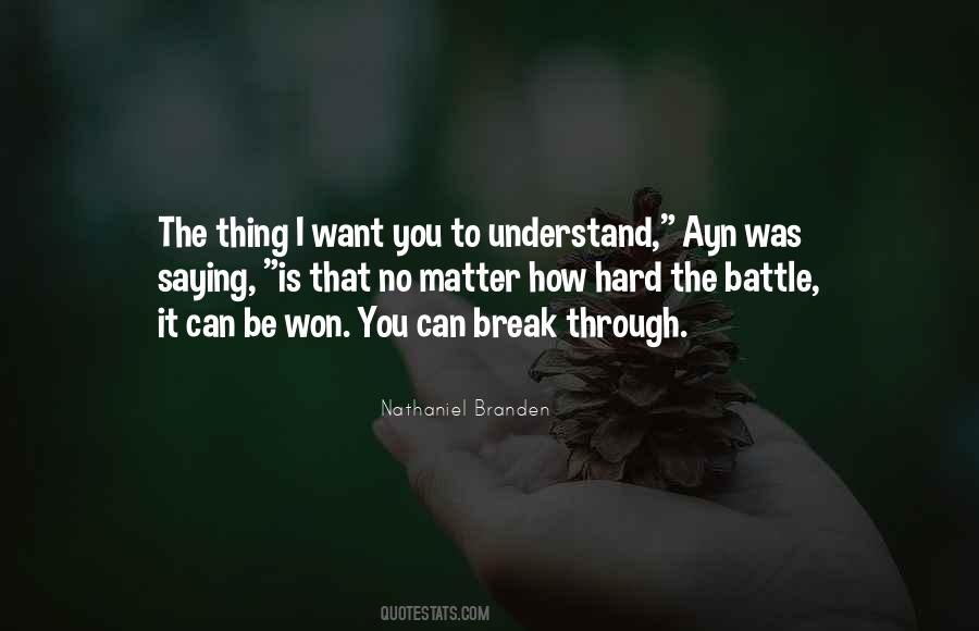 Battle Through Quotes #581987