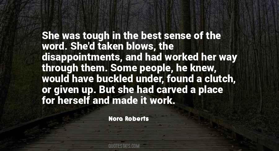 Hard And Tough Quotes #1810170