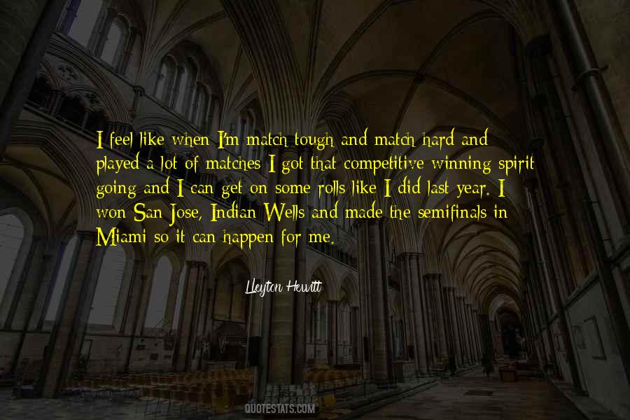 Hard And Tough Quotes #364491