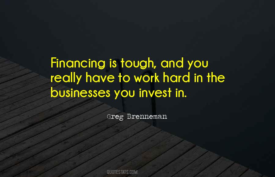 Hard And Tough Quotes #599769