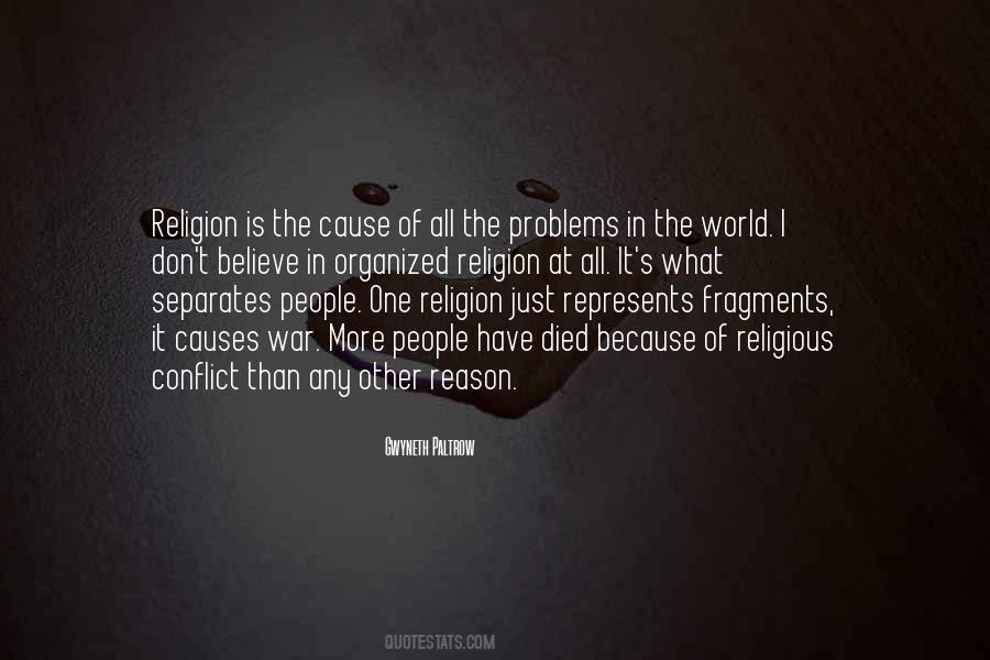 Religious War Quotes #1155607