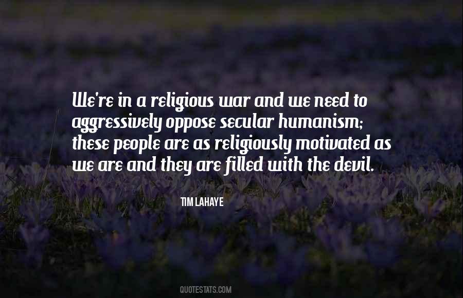 Religious War Quotes #335911