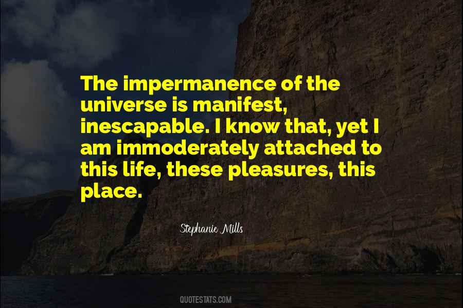 Quotes About Impermanence Of Life #90788
