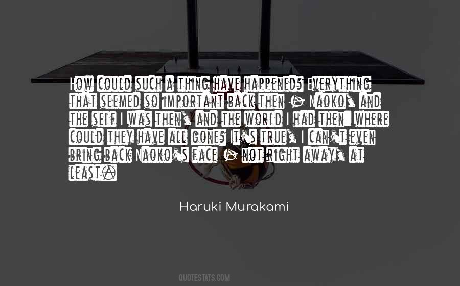 Not At All Important Quotes #101394