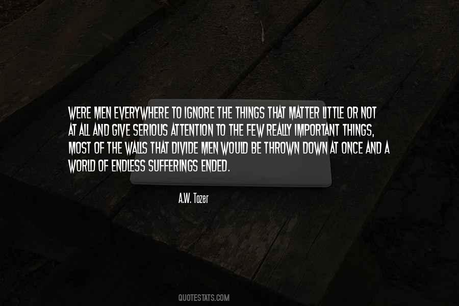 Not At All Important Quotes #1575816