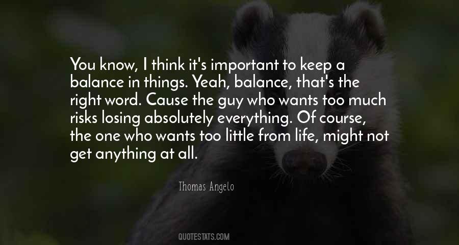 Not At All Important Quotes #971728