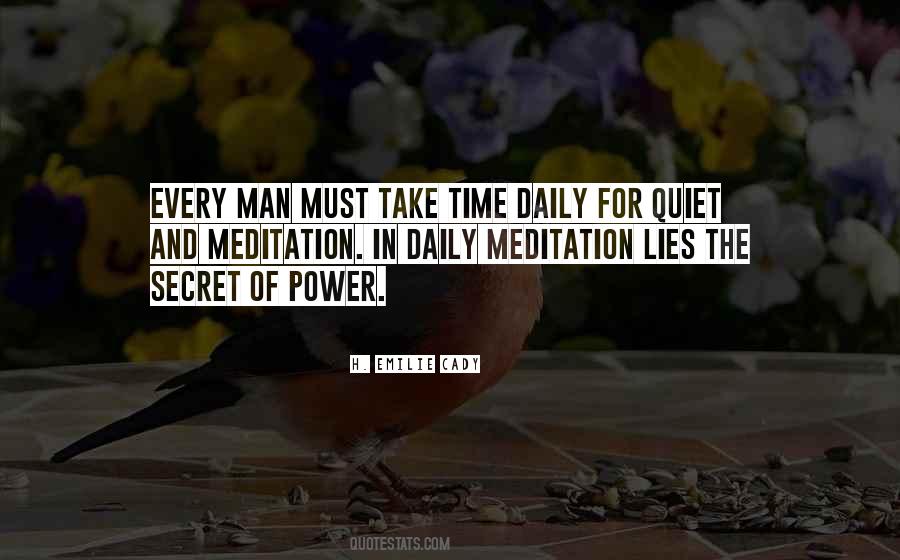 Quiet Power Quotes #151591