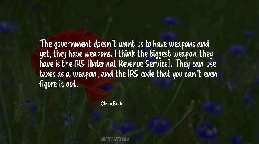 Quotes About The Irs #816453