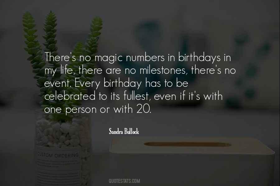 One Birthday Quotes #102909