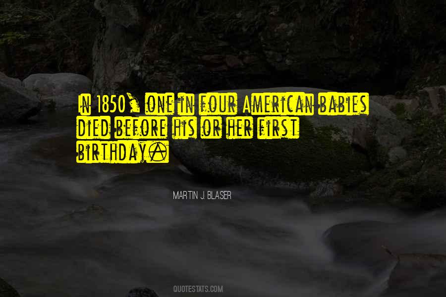 One Birthday Quotes #110024