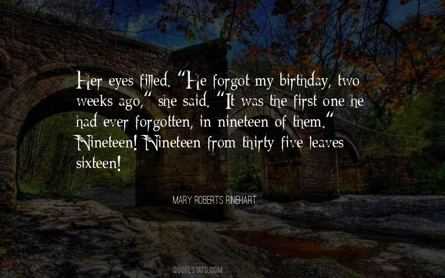 One Birthday Quotes #558555