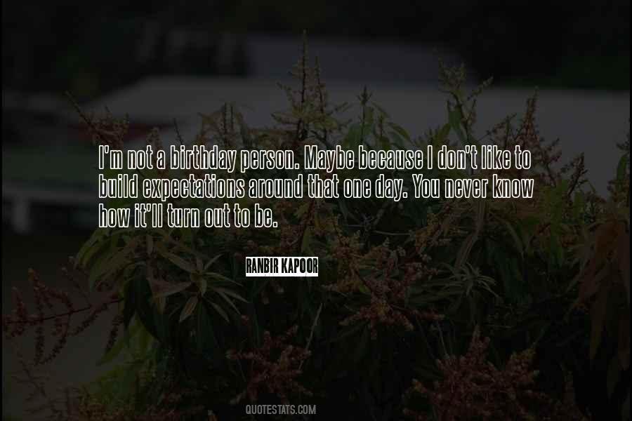 One Birthday Quotes #622233