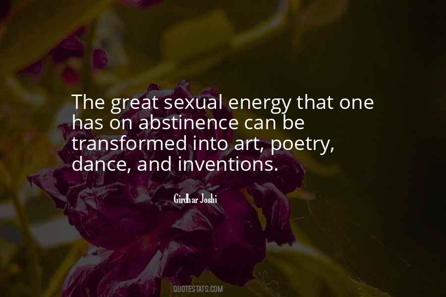 Dance Energy Quotes #1621644