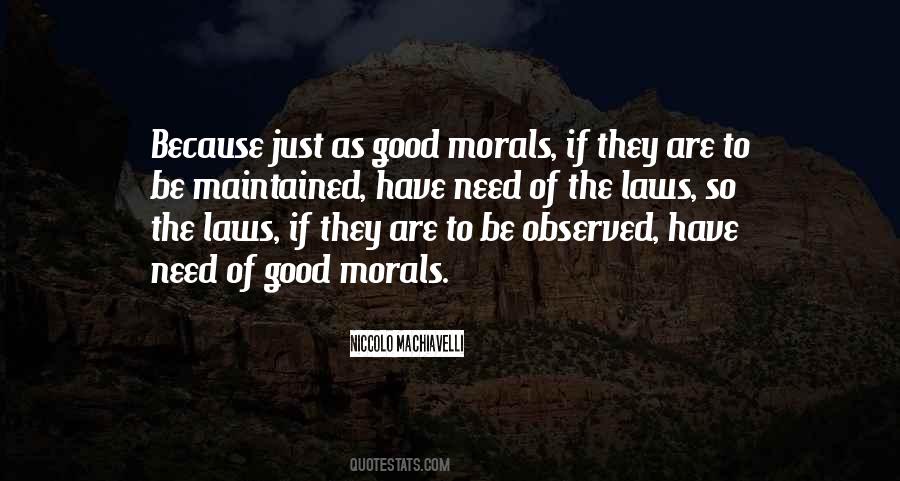 Law Morals Quotes #1496817
