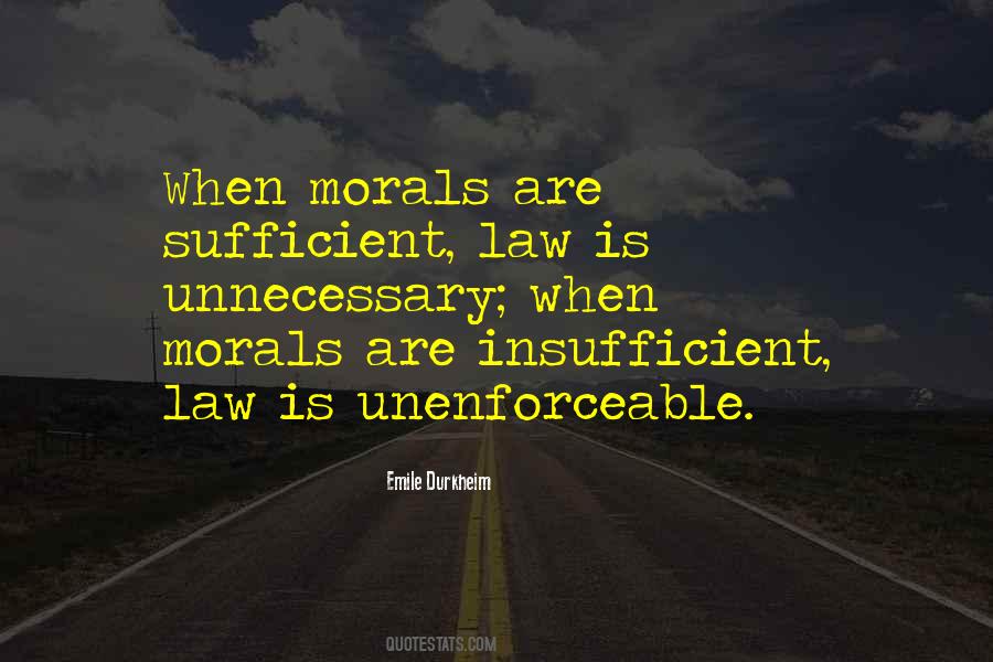 Law Morals Quotes #461098