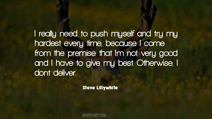 I Try My Hardest Quotes #508803