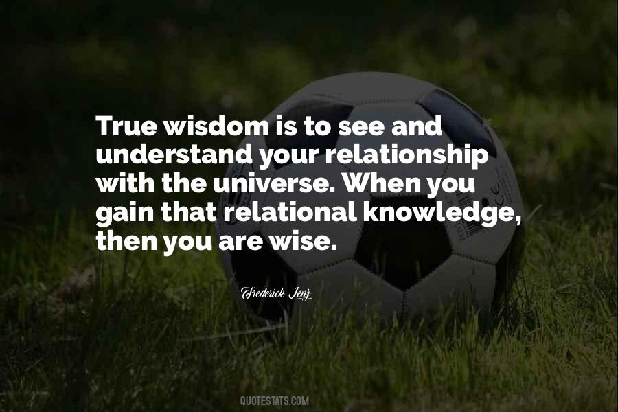 Wise Knowledge Quotes #437041