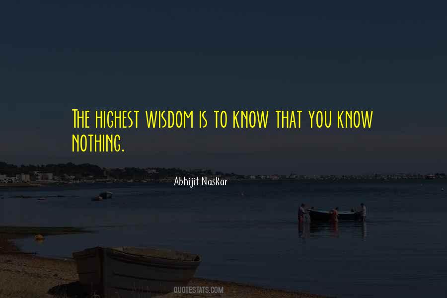 Wise Knowledge Quotes #558970