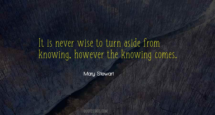 Wise Knowledge Quotes #562718