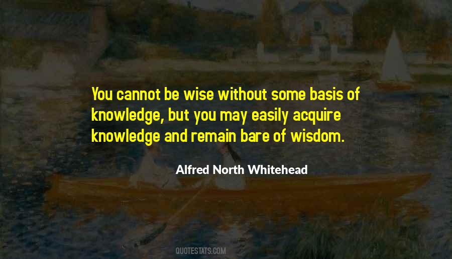Wise Knowledge Quotes #691976