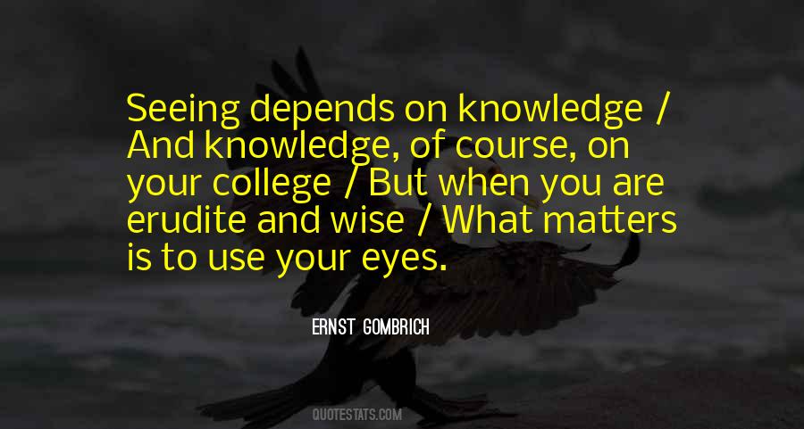 Wise Knowledge Quotes #730190