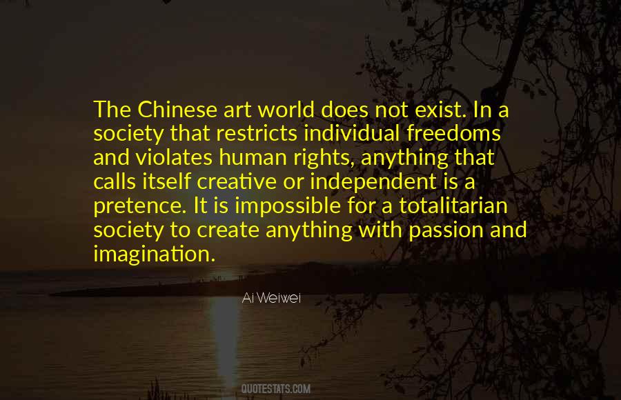 Quotes About The Passion For Art #1467087