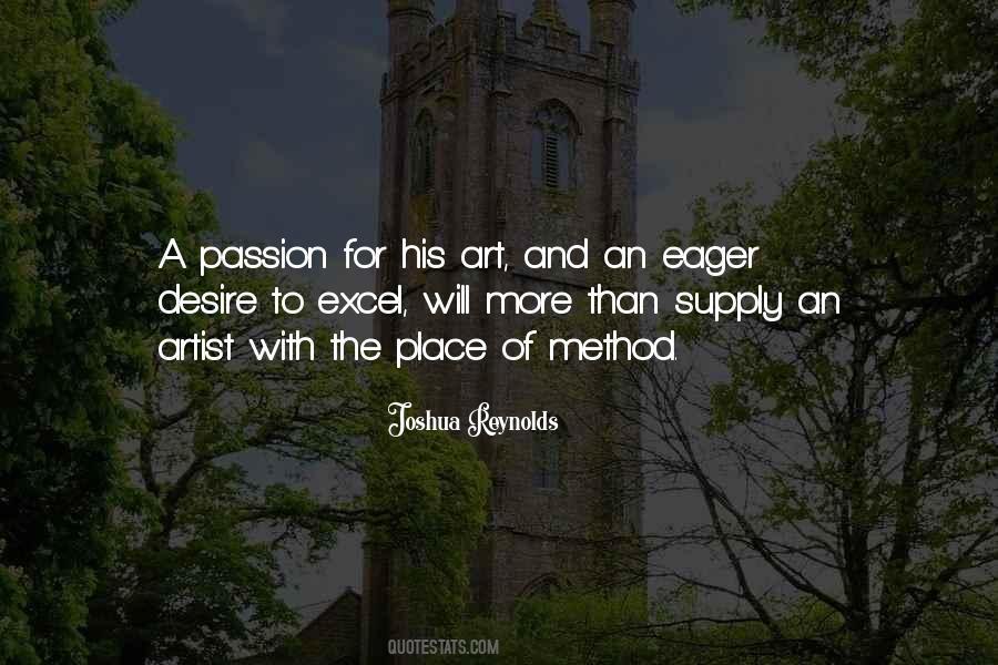 Quotes About The Passion For Art #1868072