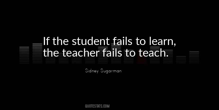 Student To Teacher Quotes #718138