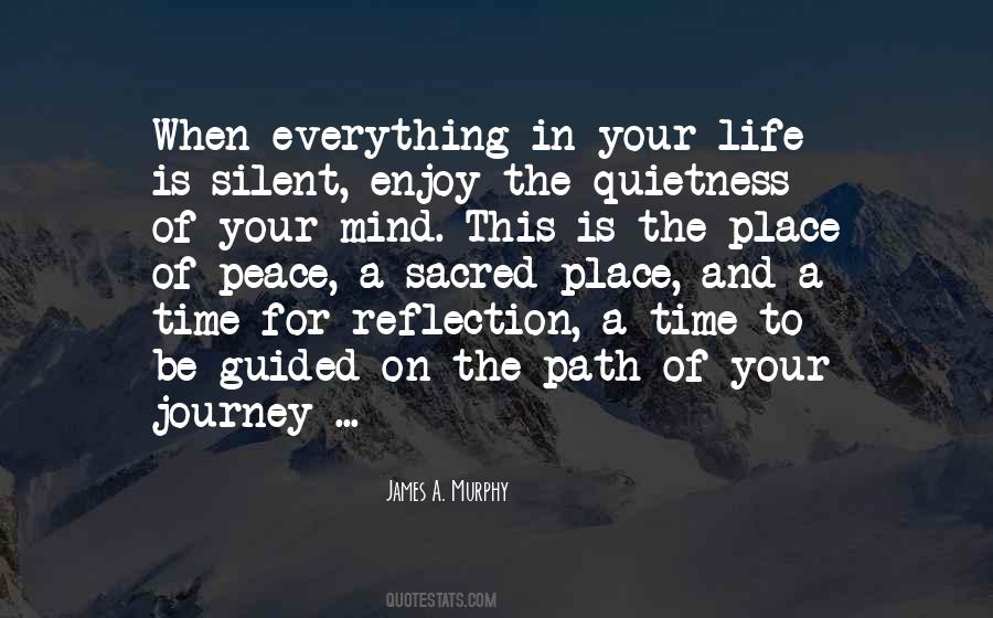 A Time For Reflection Quotes #778963