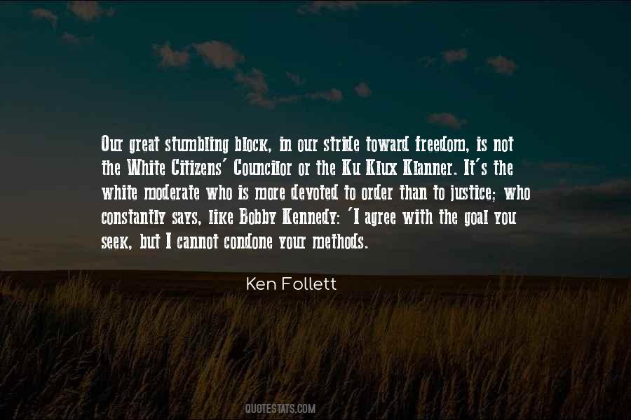 Freedom Justice Quotes #444923