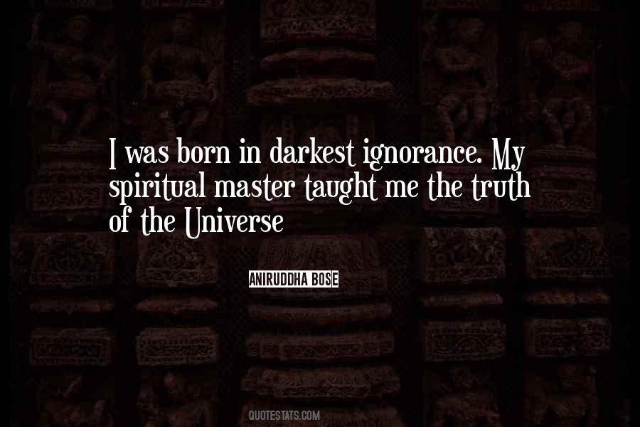 Spiritual Ignorance Quotes #206949