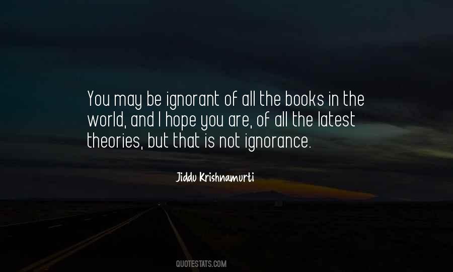Spiritual Ignorance Quotes #479395