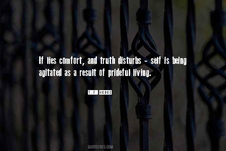 Comfort Of Lies Quotes #548287